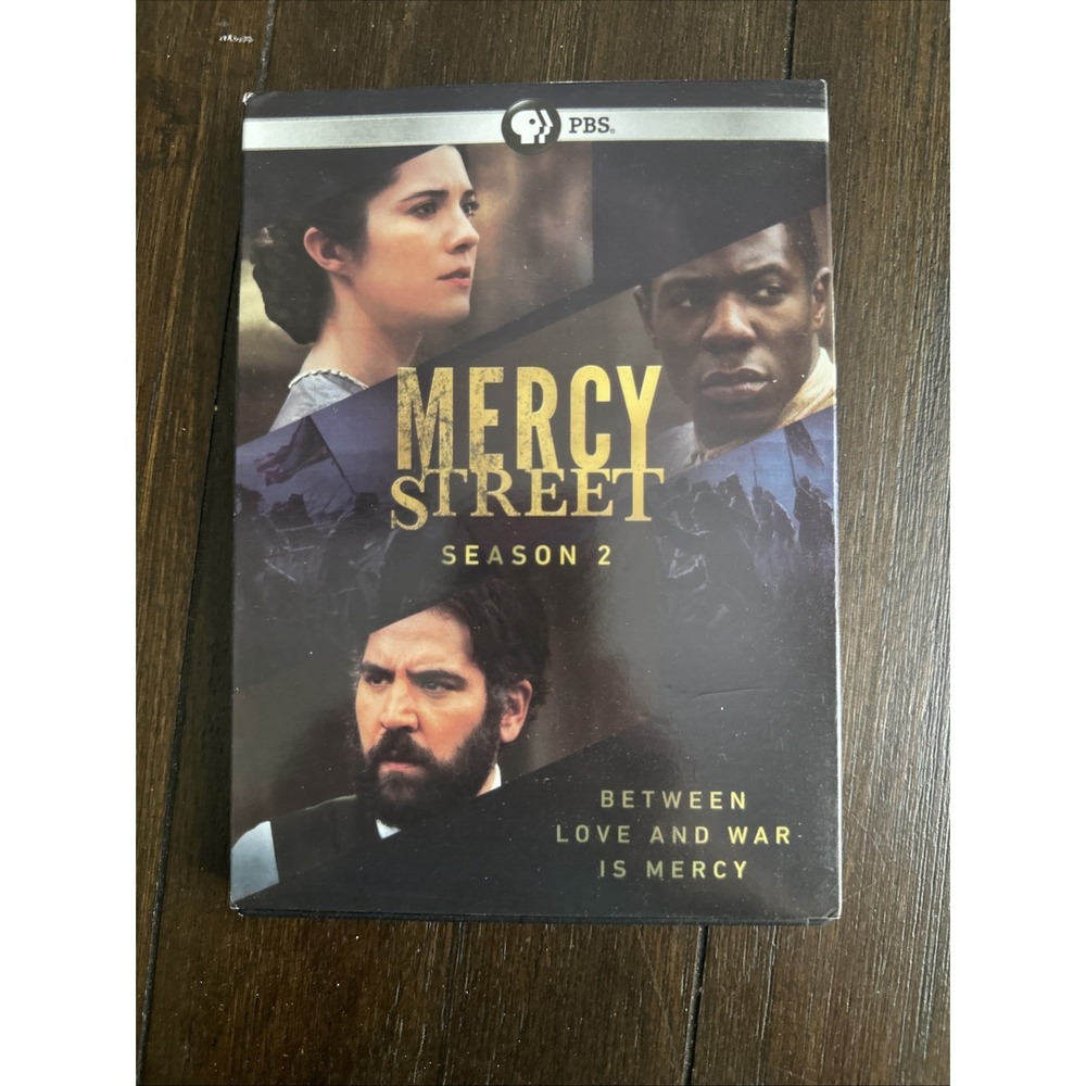 Mercy Street Season 2 DVD 2017 PBS Civil War TV Drama Series 2-Disc Set